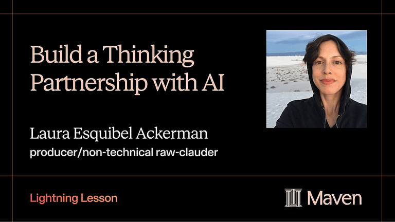 Build a Thinking Partnership with AI cover image
